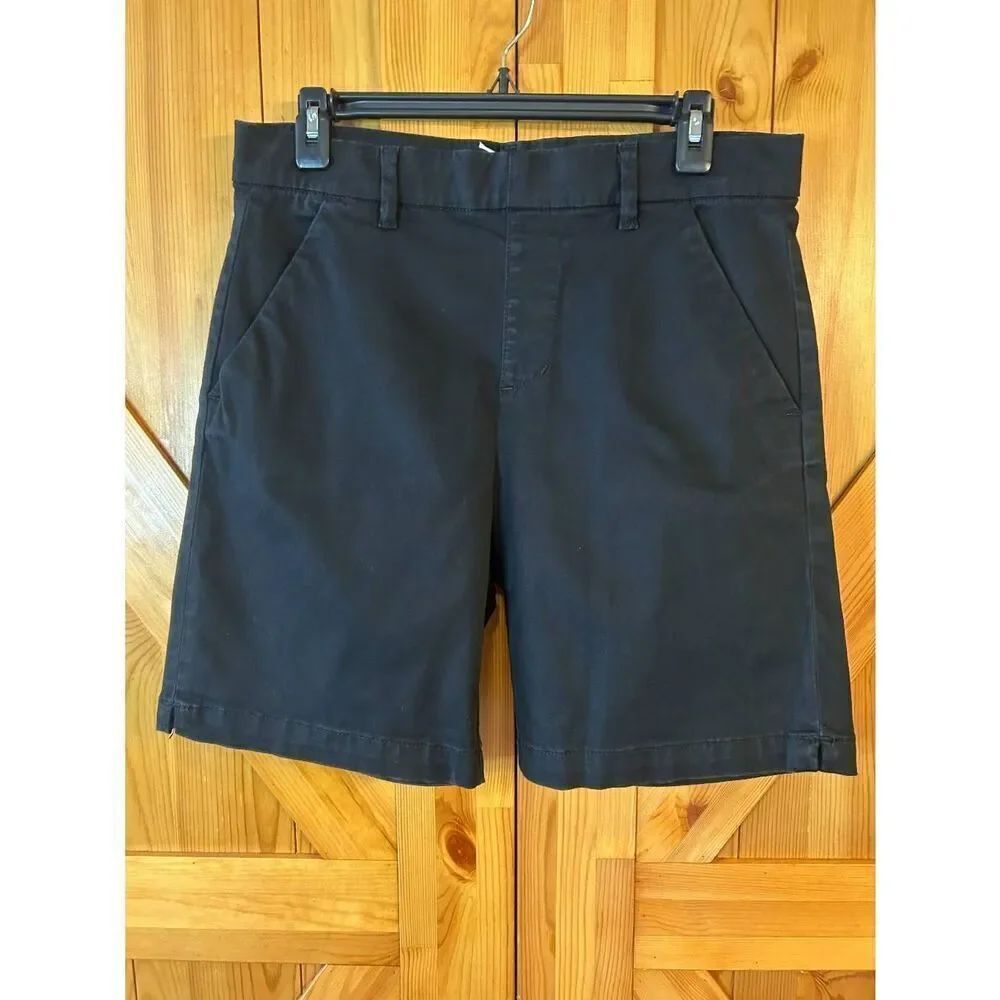 JAG Black Maddie Mid Rise Bermuda Shorts Size 6 NWT (8727)